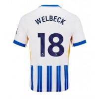 Brighton Danny Welbeck #18 Replika Hemmatröja 2024-25 Kortärmad